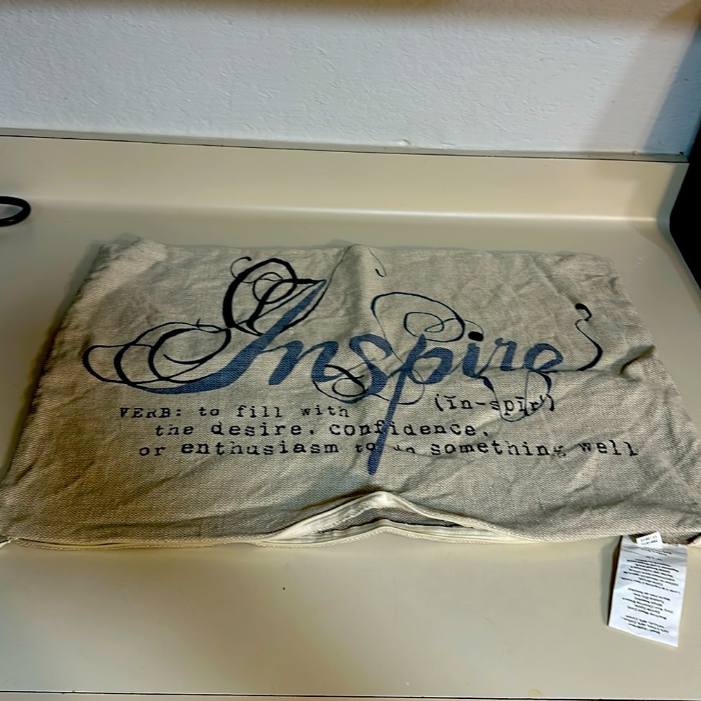 Inspire Pottery Barn Pillow Case Linen Cotton